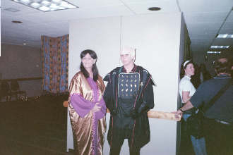 Delenn with Warrior Caste Minbari
