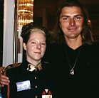 Jessica with Robin Atkin Downes