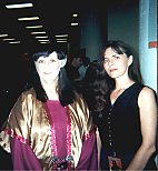 Pam as Delenn with Mira Furlan